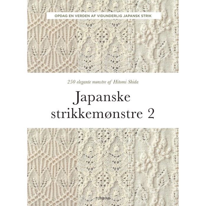 Japanske strikkemønstre 2 af Hitomi Shida