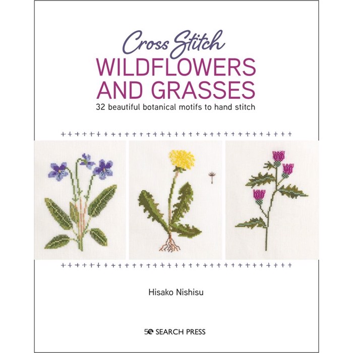 Cross Stitch Wildflowers and Grasses af Hisako Nishisu