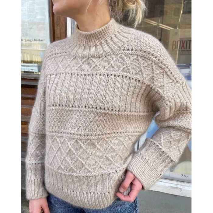 Ingrid sweater fra PetiteKnit