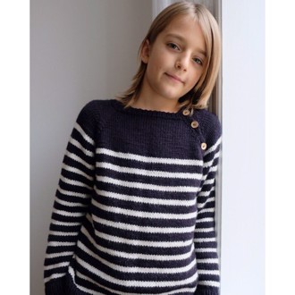 Seaside Sweater Junior fra PetiteKnit